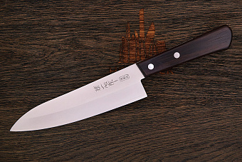 Нож кухонный Kanetsugu шеф 180мм, сталь AUS-8