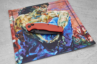 Хэнк EDC платок Ponomarev Forge Сидящий демон, 23×23см