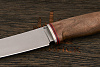 Туристический нож Мастерской Чебуркова Егерь, клинок 123мм, сталь Х12МФ - фото №4