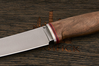 Туристический нож Мастерской Чебуркова Егерь, клинок 123мм, сталь Х12МФ