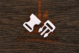 Застежка-фастекс 23×40мм. Гамма-1 (белый)