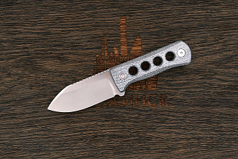 Шейный нож QSP Canary (QS141-D1), сталь 14C28N, рукоять текстолит