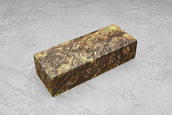 Кап клёна стабилизированный трехцветный Т54