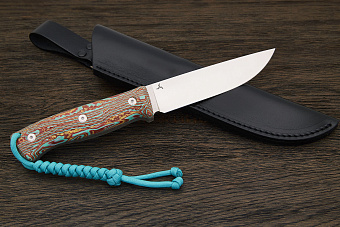 Нож туристический Ножинск-PRO Бушкрафт, клинок 125мм, сталь VG-10, рукоять crazyfiber