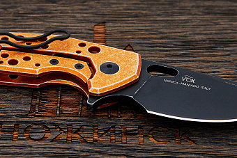 Складной нож Fox Knives Suru, сталь N690, рукоять алюминий оранжевый