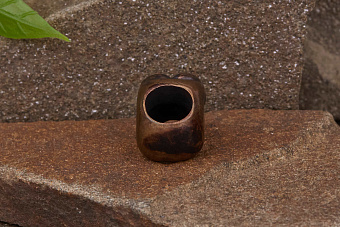 Бусина для темляка Череп-I (бронза) от мастерской Шефера