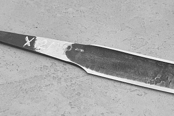 Клинок для ножа 146мм, модель "Якут" из стали Х12МФ