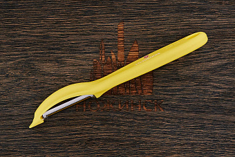 Овощечистка Victorinox, модель 7.6075, рукоять нейлон желтый