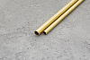 Трубка из латуни Лc59-1, d4,0×195мм, толщина стенки 0,5мм - фото №1
