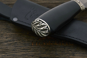 Разделочный нож Игоря Пампуха Модель 084, клинок 120мм, булат легированный, рукоять граб