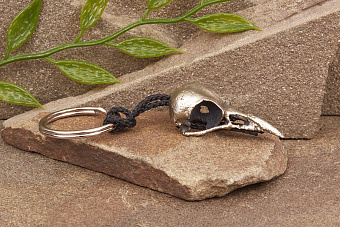 Бусина-брелок «Ворон»