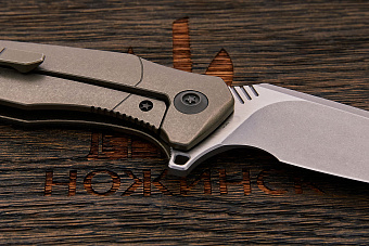 Складной нож We Knife Nitida, сталь S35VN, рукоять карбон/титан