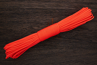 Пaракорд «Orange-red», 1 метр