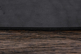 Кожа для ножен, чепрак 2,8-3,3мм, черный