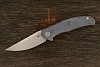 Складной нож Shirogorov knives Q95 Ursus, сталь Elmax, рукоять микарта черная - фото №1