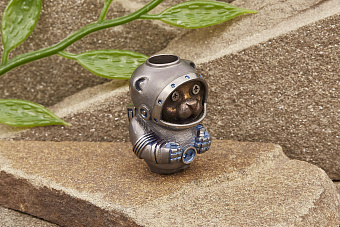 Бусина на темляк «Бэд Тедди Космонавт»