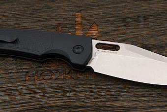 Нож складной Artisan Revel, клинок 90мм, сталь AR-RPM9, рукоять FRN черный