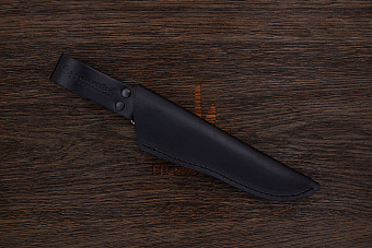 Ножны погружные финского типа, для ножей с клинком до 90x25мм, черные