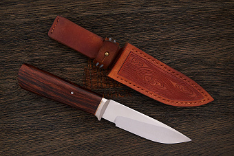 Разделочный нож Алексея Истратова Рэндалл, сталь Elmax, рукоять ironwood