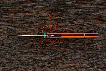 Складной нож Benchmade Custom Bugout, сталь 20CV, рукоять G10 оранжевый