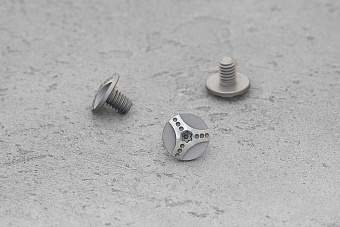 Винт М4x4, нержавеющая сталь, декоративная головка v1.2 TORX