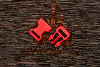 Застежка-фастекс 23×40мм. Гамма-3 (коралловый)