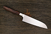 Нож кухонный UralEDC сантоку 180мм, сталь 95Х18, рукоять ironwood - фото №2