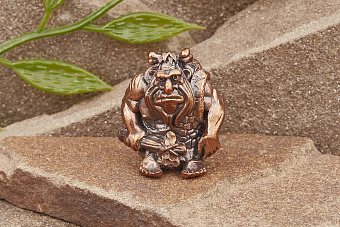 Бусина на темляк Неандерталец от мастерской Крымская бронза