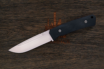 Разделочный нож Owl knife Barn-F, сталь N690, рукоять G10 черный