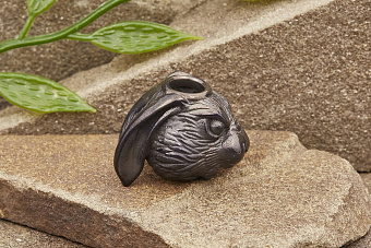 Бусина на темляк «Косой» титан