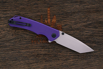 Складной нож Civivi Brazen tanto, сталь D2, рукоять G10 фиолетовый