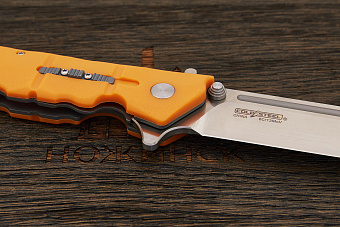 Складной нож Cold Steel Luzon Large, сталь 8Cr13MoV, рукоять термопластик оранжевый