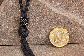 Бусина №1.3 (белая)