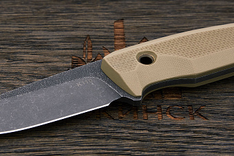 Нож EDC Нож с Котом Пионер, клинок 82мм, сталь K110