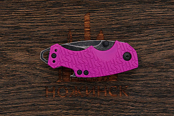 Складной нож Kershaw Shuffle, сталь 8Cr13MoV, рукоять термопластик пурпурный
