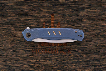 Складной нож We Knife Seer, сталь CPM-20CV, рукоять титан