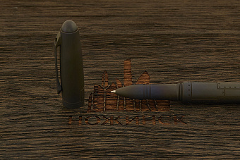 Титановая тактическая ручка Дмитрия Стрельцова «Ас. Экипаж»