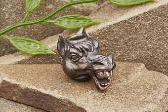 Бусина на темляк «Андрюша» титан