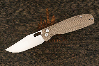 Нож складной CJRB Prado, клинок 95мм, сталь AR-SFII, рукоять микарта