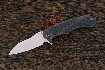 Складной нож We Knife Minitor, сталь M390, рукоять титан