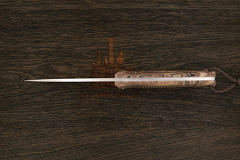 Нож туристический Ножинск-PRO Бушкрафт, клинок 115мм, сталь Elmax, рукоять микарта