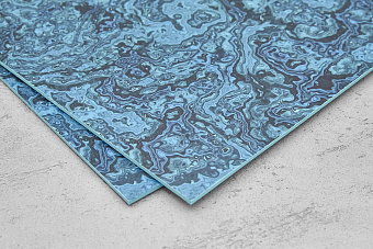Kydex Jasper blue 2,03мм, лист 300x200мм