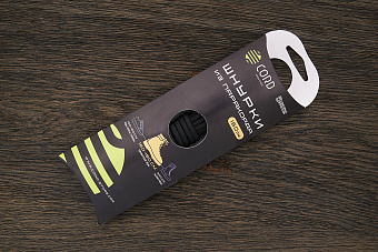 Шнурки для обуви из паракорда, 160см, черные