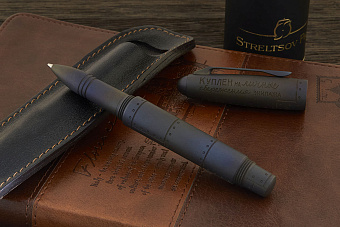 Титановая тактическая ручка Дмитрия Стрельцова «Ас. Экипаж»