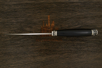 Разделочный нож Игоря Пампуха Модель 083, клинок 145мм, булат легированный, рукоять граб