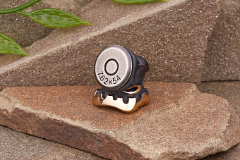 Бусина для темляка Гильза (бронза) от мастерской Братьев Пешковых