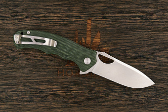 Нож складной QSP Gorilla, клинок 86мм, сталь Sandvik 14C28N, рукоять микарта