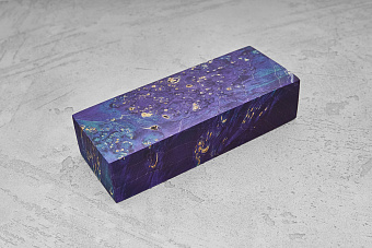 Кап клёна стабилизированный двухцветный Т40