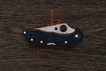 Складной нож Spyderco Delica 4, сталь VG-10, рукоять термопластик черный