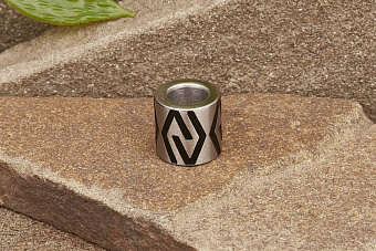 Бусина №8.3 (белая)